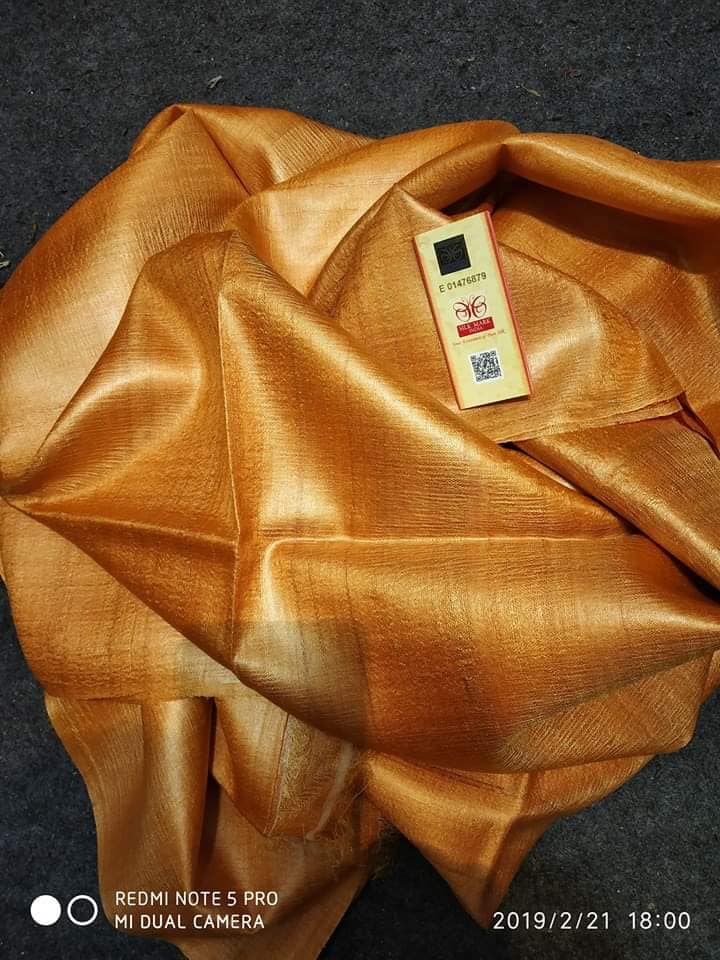 Pure Tussar Ghicha Silk Saree TGS04