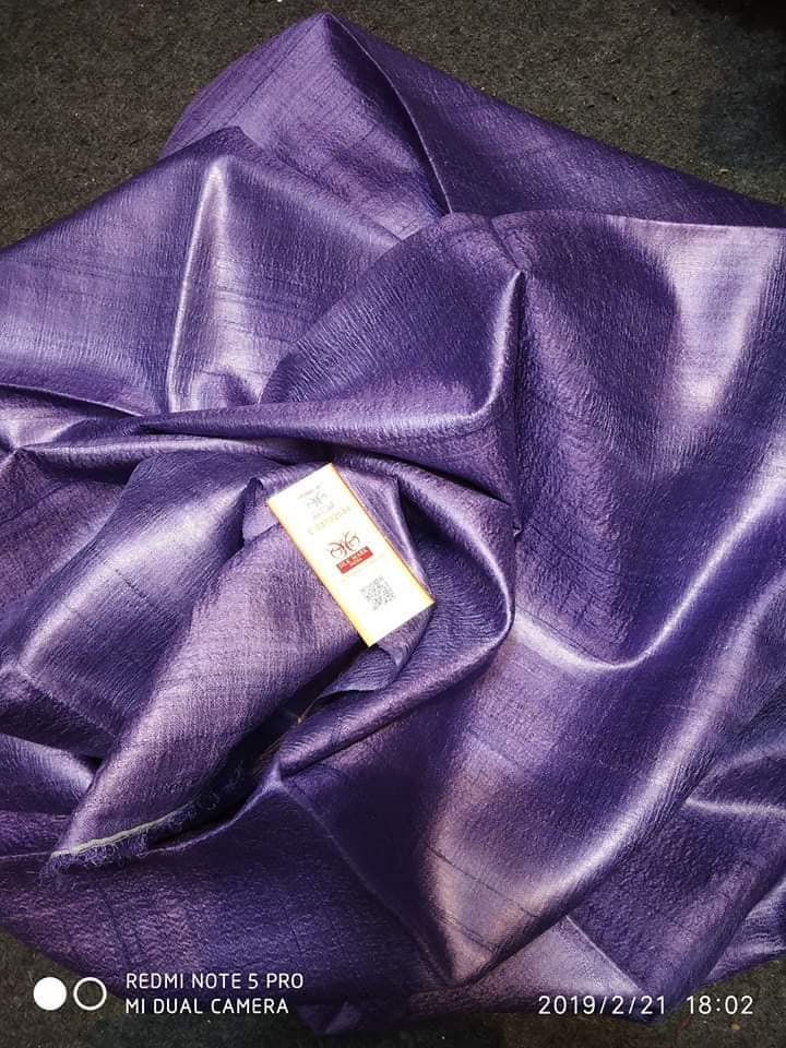 Pure Tussar Ghicha Silk Saree TGS05