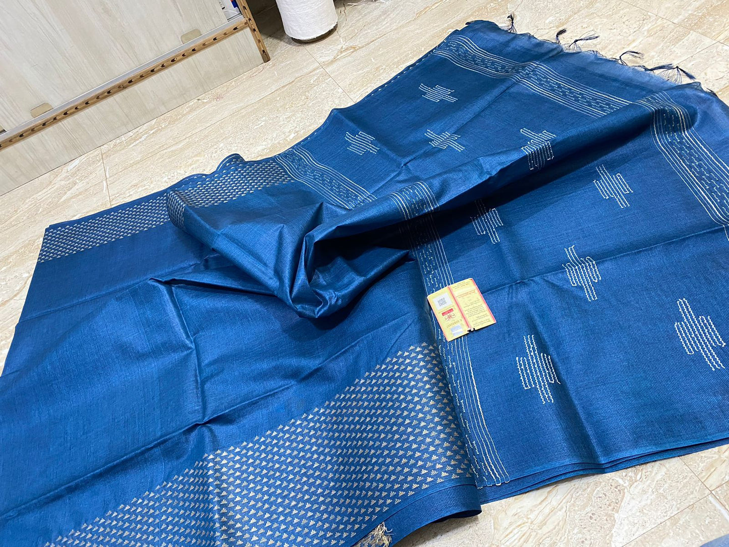 Handwoven Kota Viscose Silk Saree HKV44