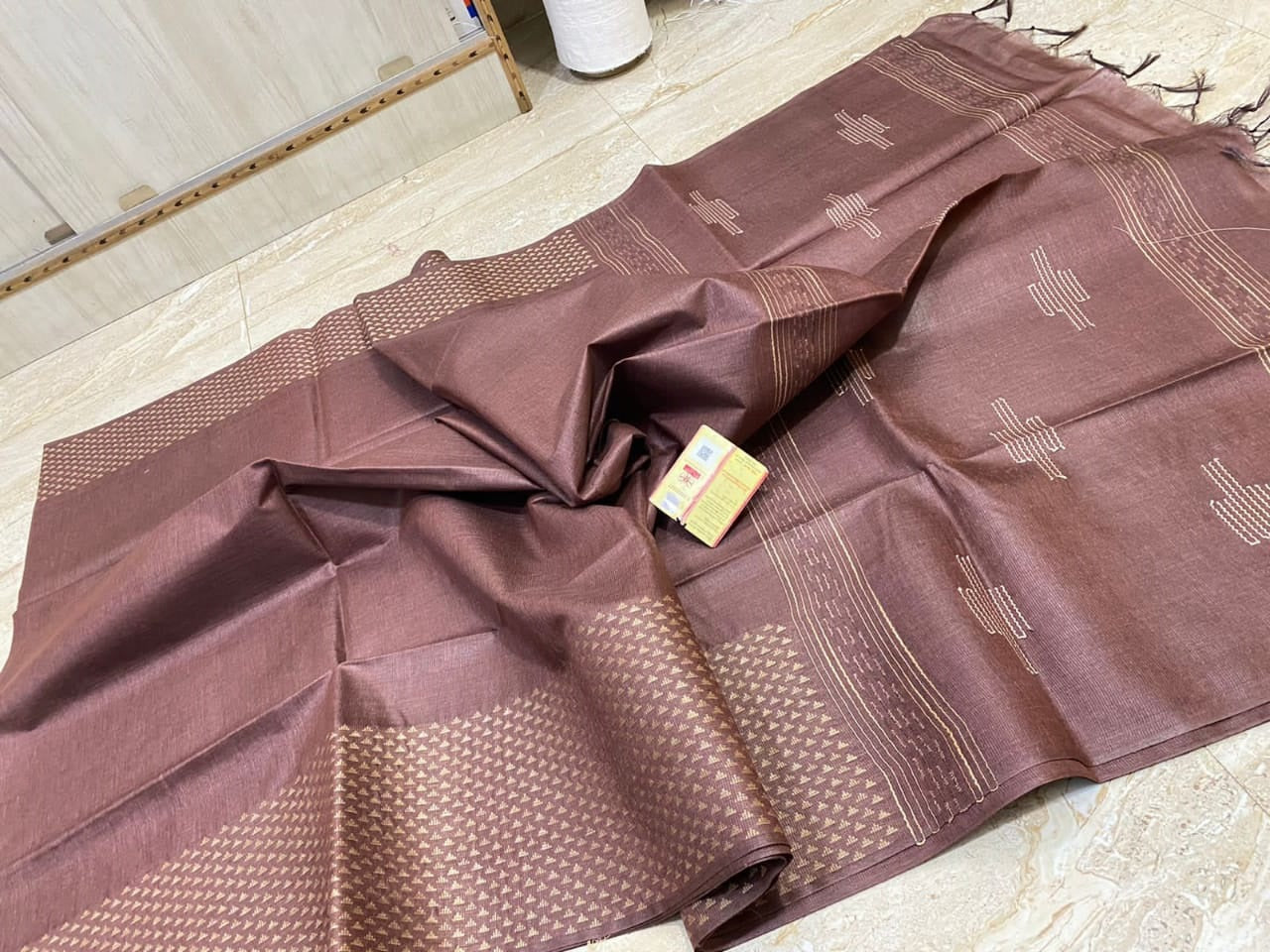 Handwoven Kota Viscose Silk Saree HKV47