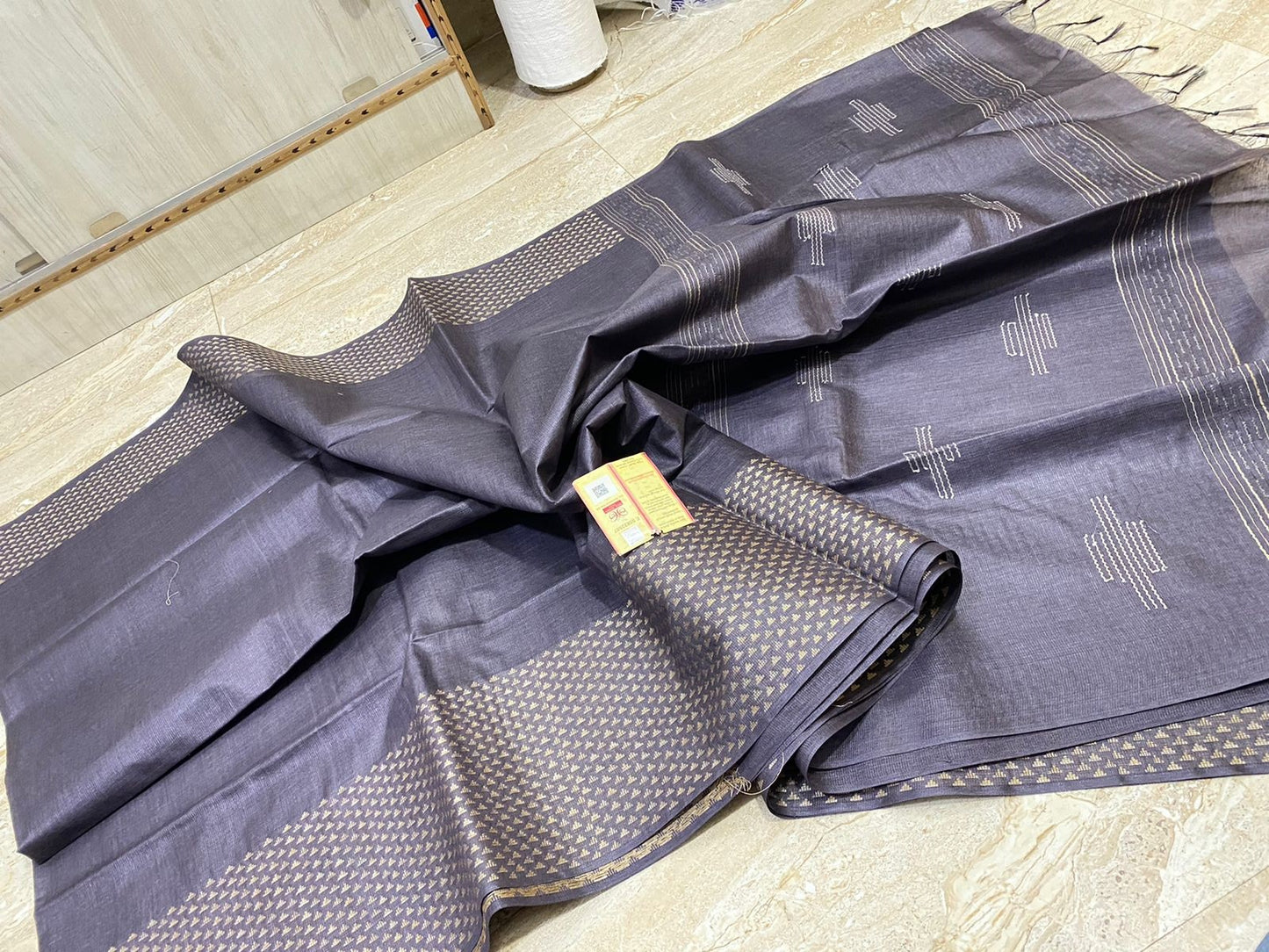 Handwoven Kota Viscose Silk Saree HKV51