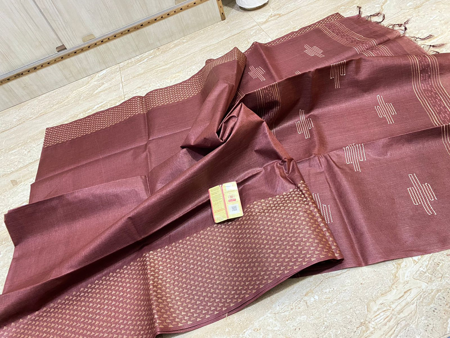 Handwoven Kota Viscose Silk Saree HKV54