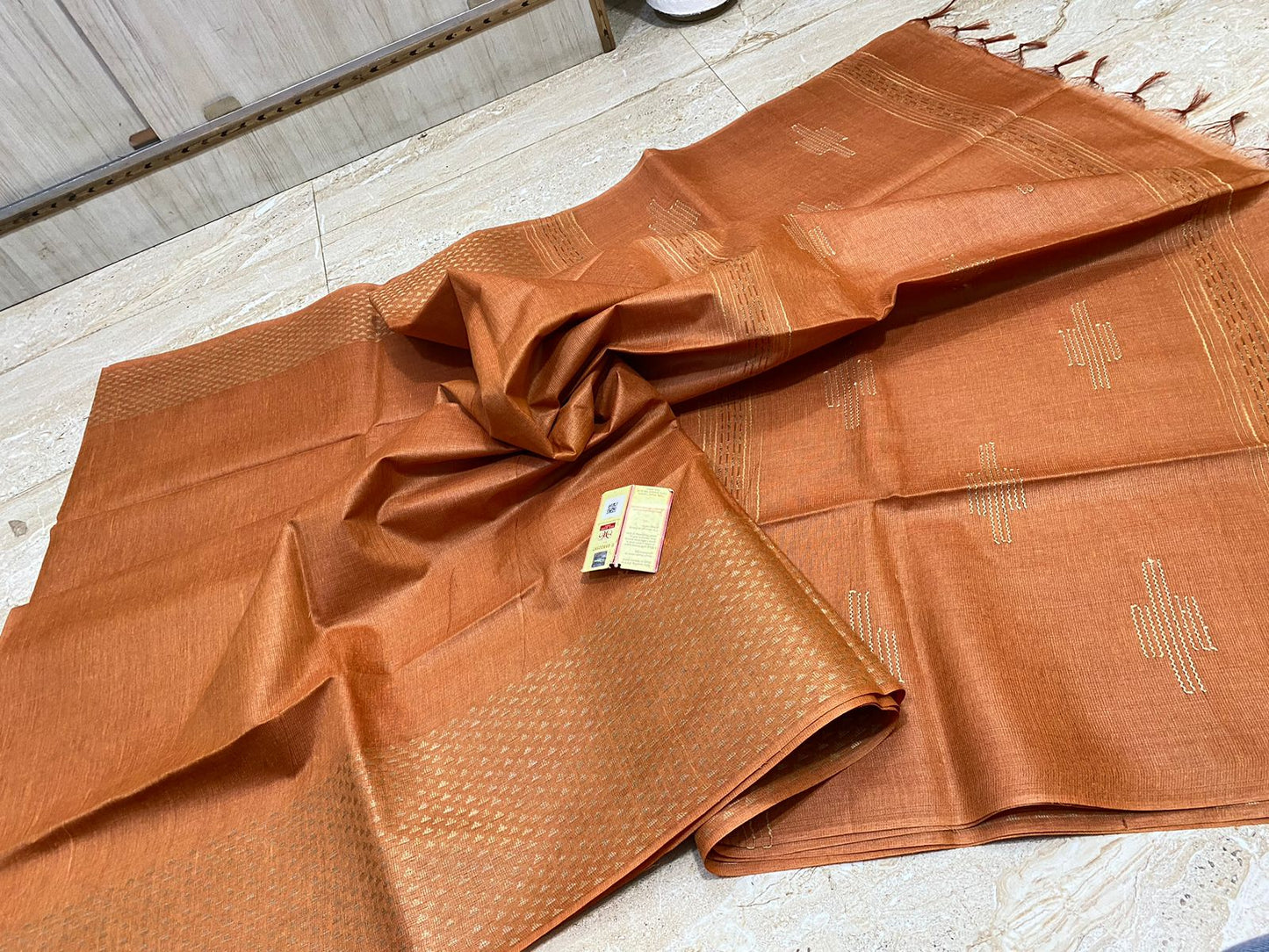 Handwoven Kota Viscose Silk Saree HKV56