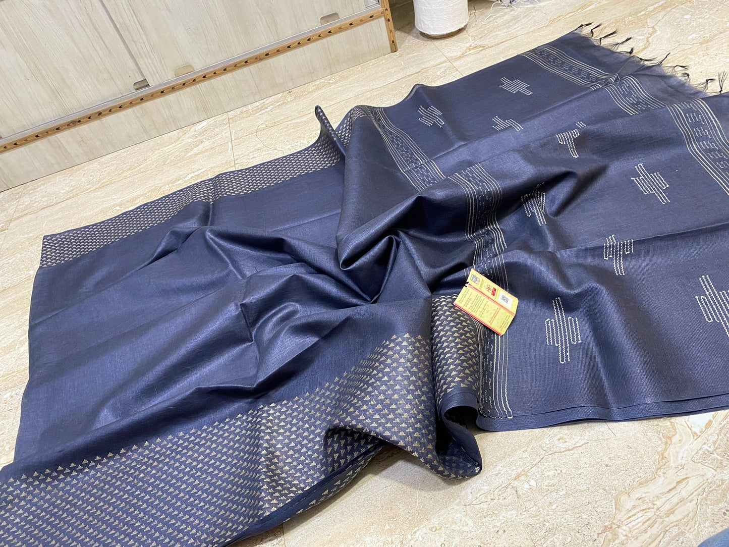 Handwoven Kota Viscose Silk Saree HKV58