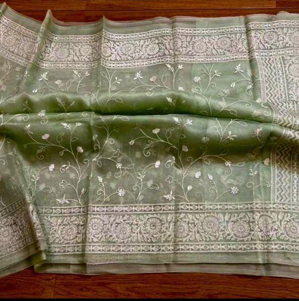 Organza Silk Saree OSS04