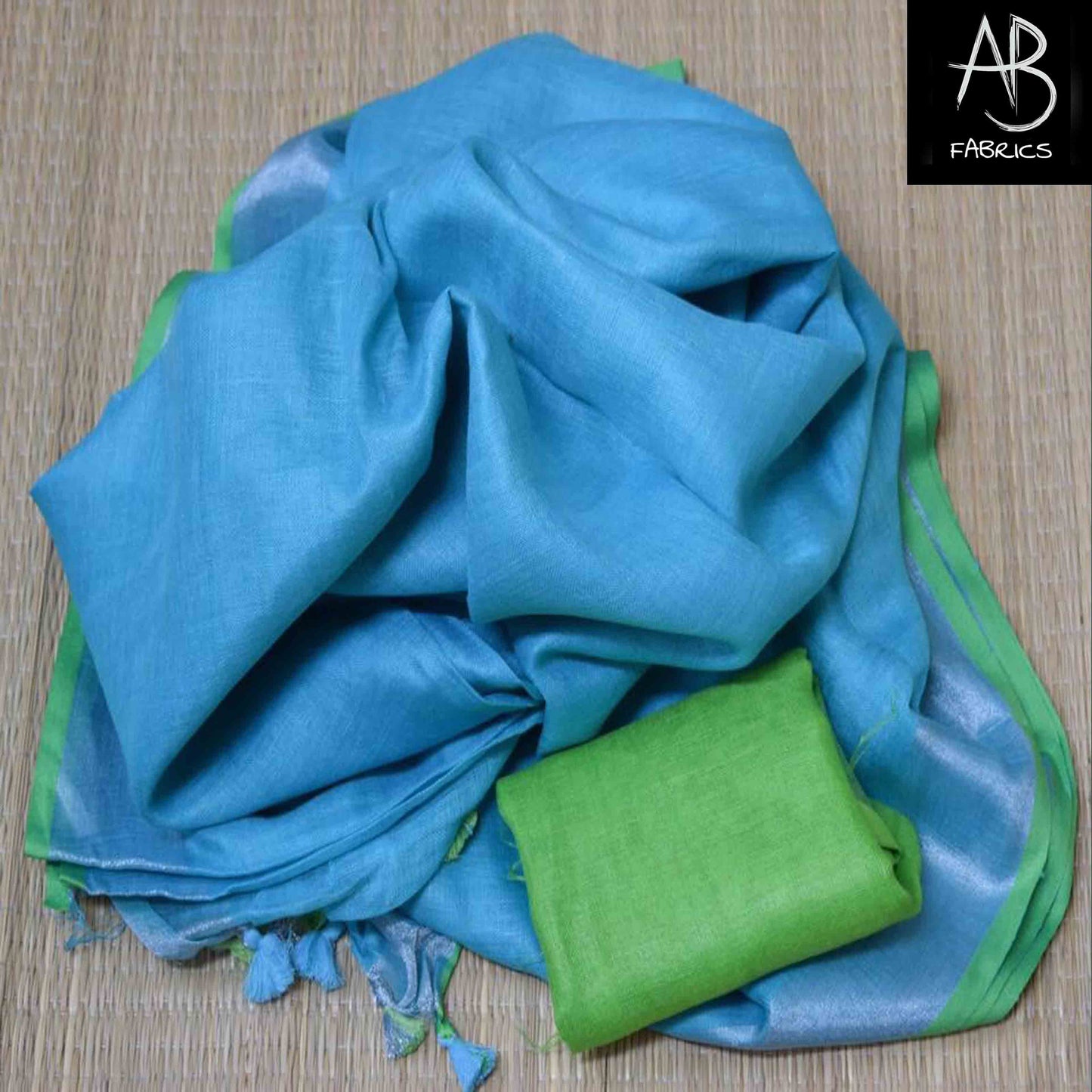 Organic Linen Saree LS17