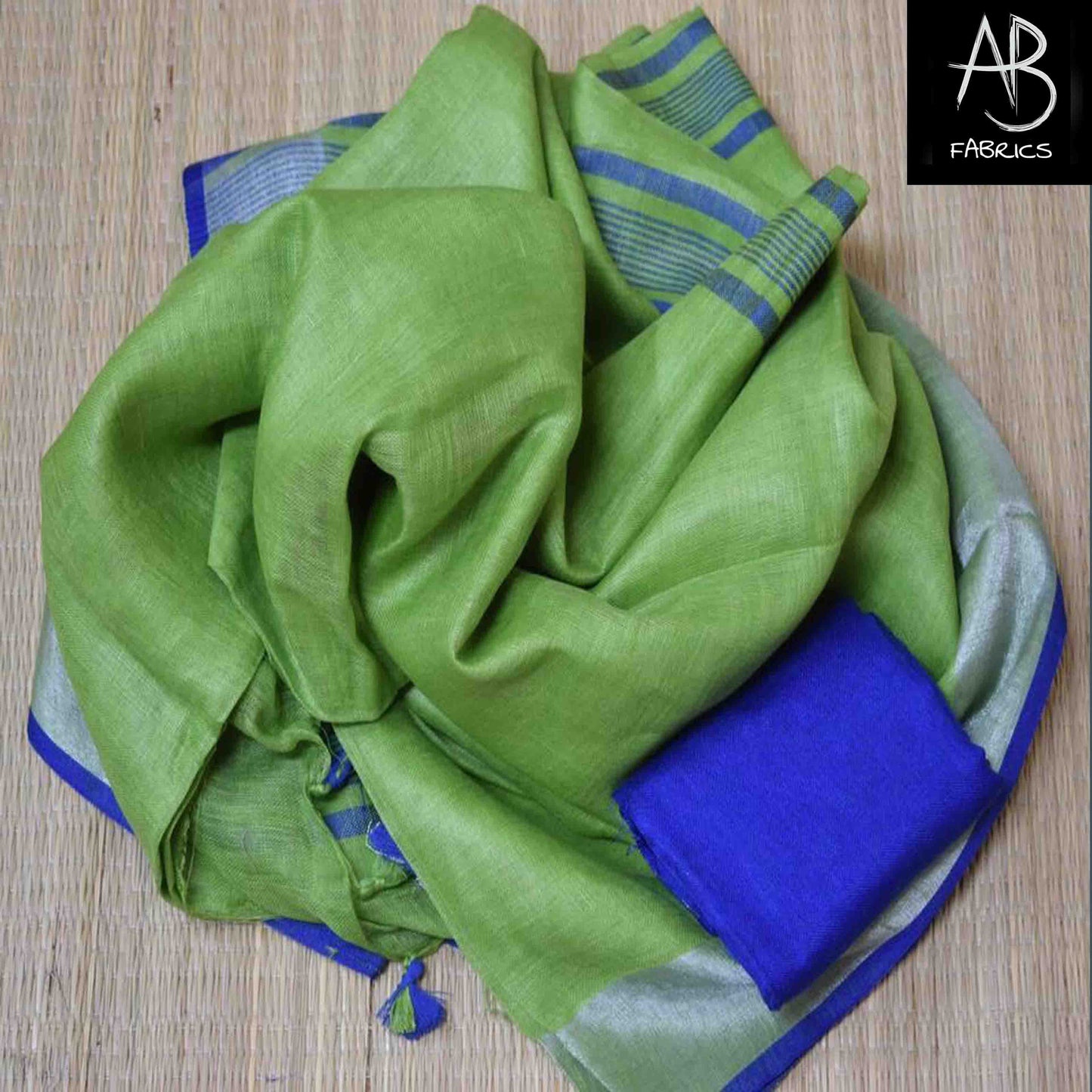 Organic Linen Saree LS18