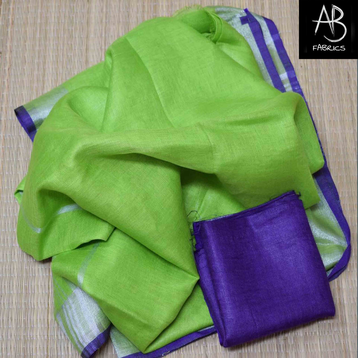 Organic Linen Saree LS30