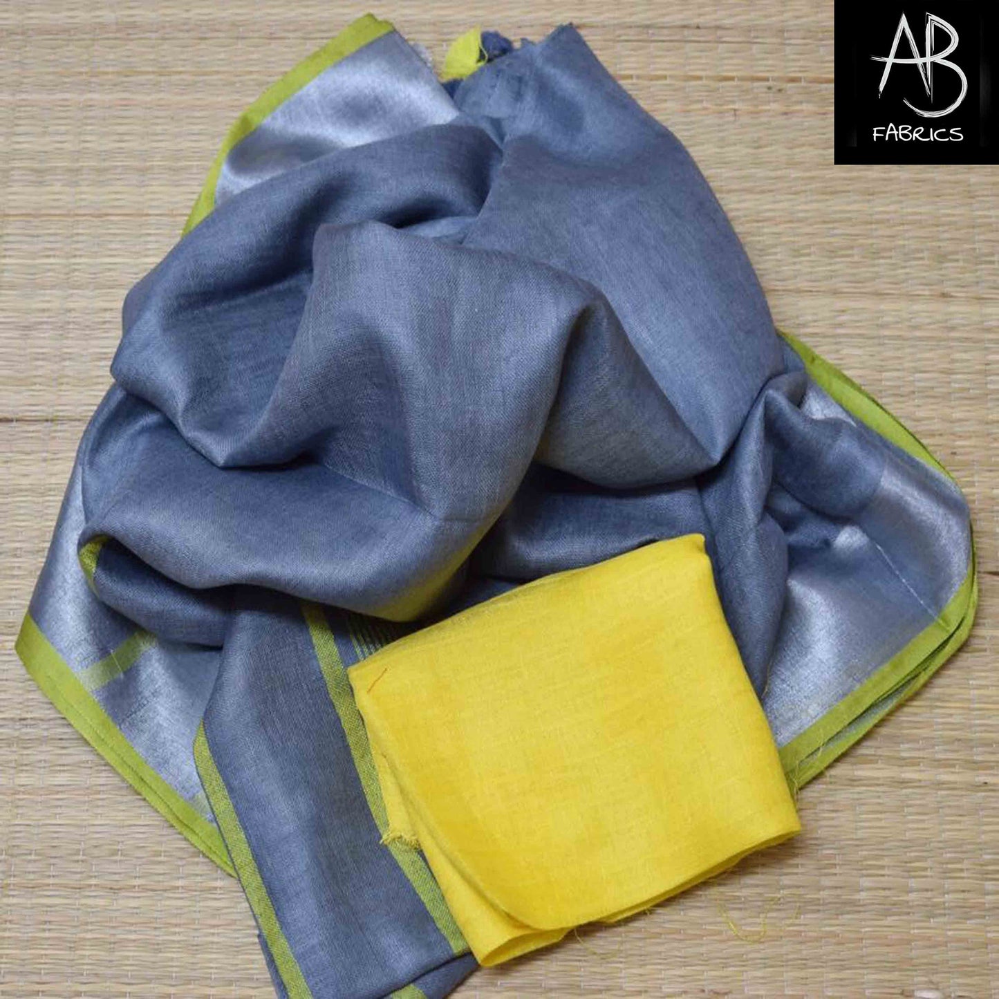 Organic Linen Saree LS33