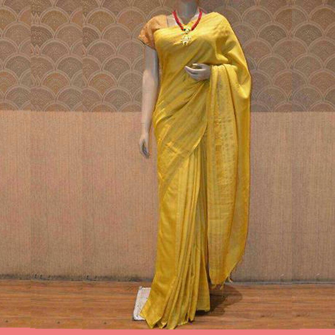 Pure Tussar Munga Silk Saree TMB08