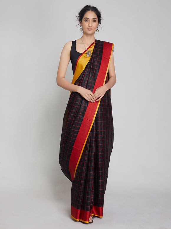 Organic Linen Saree LS54