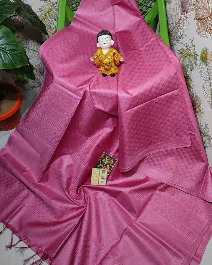 Handwoven Kota Viscose Silk Saree HKV35