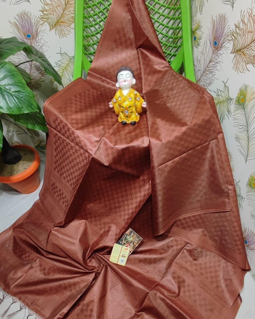Handwoven Kota Viscose Silk Saree HKV41