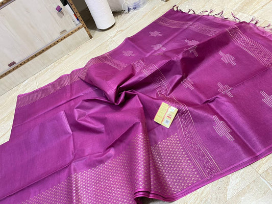 Handwoven Kota Viscose Silk Saree HKV45