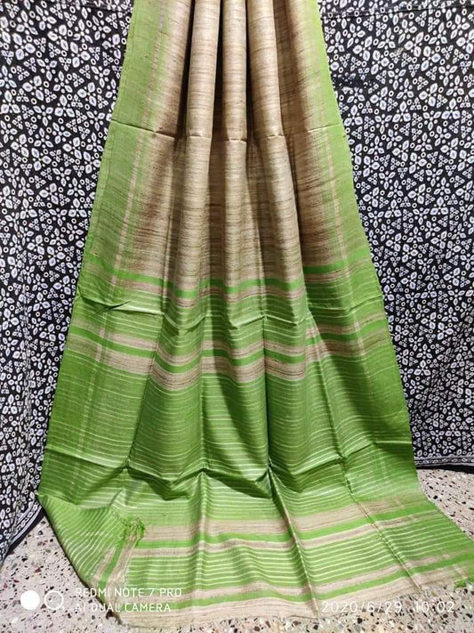 Pure Tussar Ghicha Silk Saree TGS14