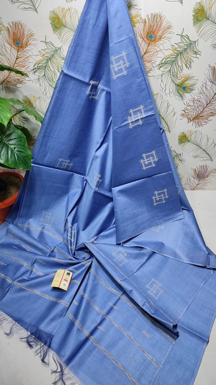 Handwoven Kota Viscose Silk Saree HKV75