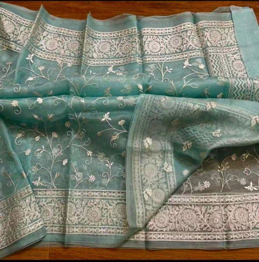 Organza Silk Saree OSS05