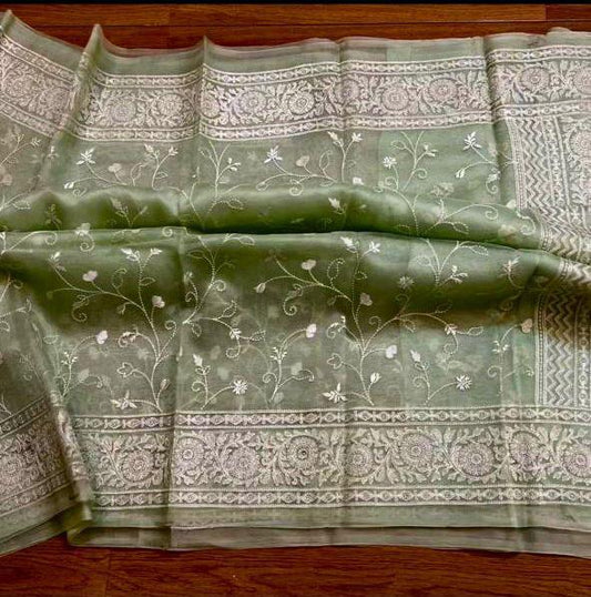 Organza Silk Saree OSS06