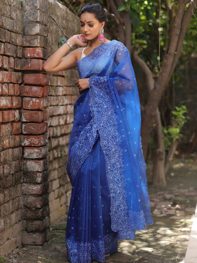 Organza Silk Saree OSS08